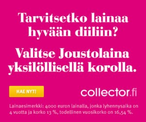 Collector Joustolaina - Laina netistä