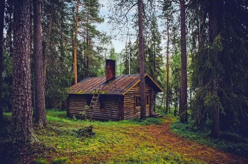 Mökki Sydän Suomen Luonnossa